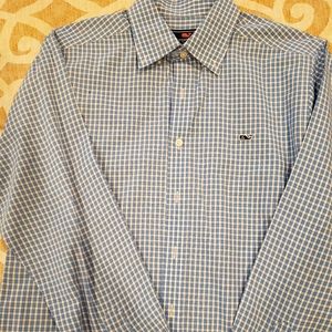 Mens Vinyard Vines slim fit tall button up